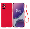 OnePlus 8T Liquid Silicone Case With Strap