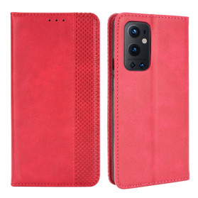 Flip Cover OnePlus 9 Pro Vintage Leather Effect