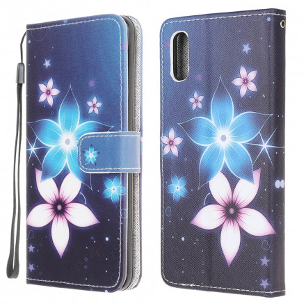 Case Samsung Galaxy XCover 5 Lunar Flowers with Strap