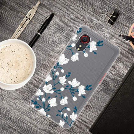 Samsung Galaxy XCover 5 White Flowers Case