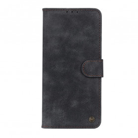 Cover Samsung Galaxy XCover 5 Style Cuir Vintage Rivet