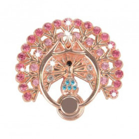Purple Diamond Ring Holder Smart Phone