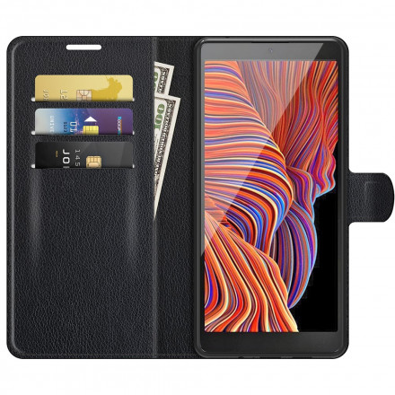 Cover Samsung Galaxy XCover 5 Simili Cuir Traditionnel