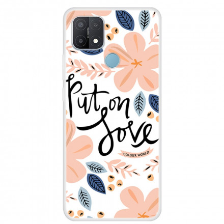 Case Oppo A15 Put On Love