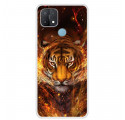 Oppo A15 Fire Tiger Case