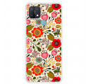 Case Oppo A15 Tapestry Flowered