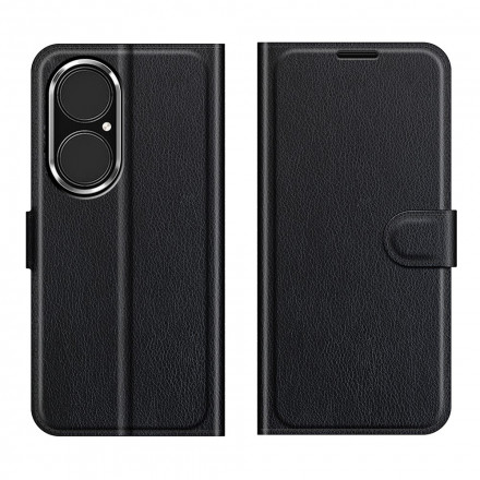 Cover Huawei P50 Leather Style Classic Lychee