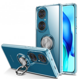 Huawei P50 Transparent Single Ring Metal Case