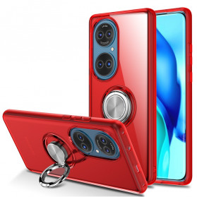 Huawei P50 Transparent Single Ring Metal Case