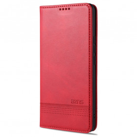Flip Cover Vivo X60 Pro Style Cuir AZNS