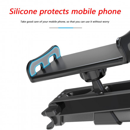 Foldable Phone Holder on Headrest