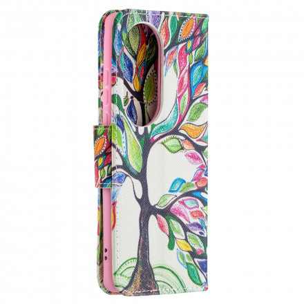 Case Huawei P50 Pro Colorful Tree Case Huawei P50 Pro Colorful Tree