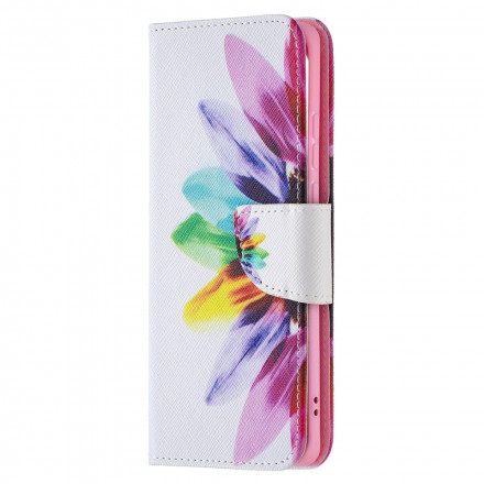 Cover Huawei P50 Pro Fleur Aquarelle