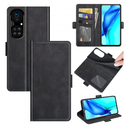 Cover Huawei P50 Pro Style Cuir Design