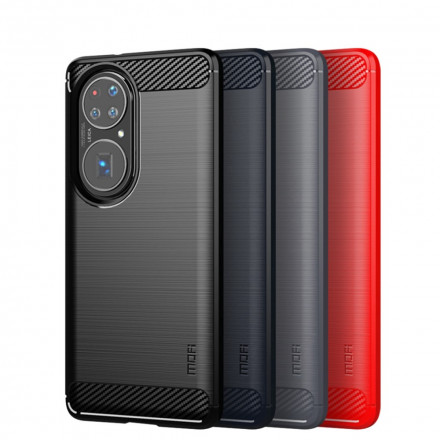 Huawei P50 Pro Brushed Carbon Fiber Case MOFI