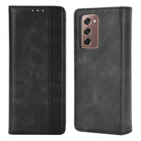 Flip Cover Samsung Galaxy Z Fold2 Leather Effect