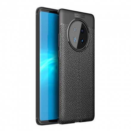 Cover Huawei Mate 40 Pro Leather Effect Lychee Double line