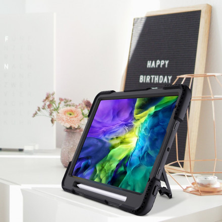 iPad Pro 11" Bumper Style Case with Strap, Shoulder Strap and Stylus Holder