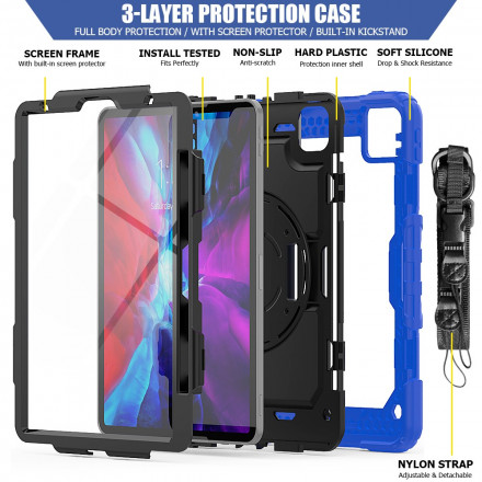 iPad Pro 11" Case (2021) (2020) (2018) Ultra Durable Multi-functional