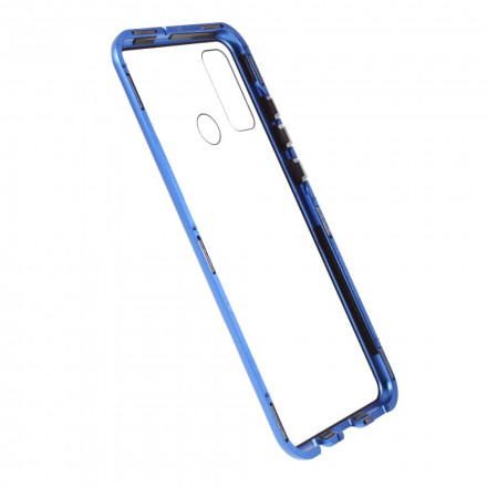 Huawei P Smart 2020 Case with Metal Edges and Double Tempered Glass