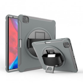 Case iPad Pro 12.9" (2021) (2020) (2019) Sangle, Support et Porte-Stylet
