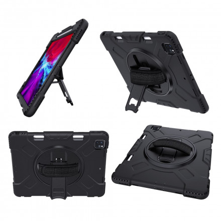 iPad Pro 12.9" Case (2021) (2020) (2018) Stand, Strap and Shoulder Strap