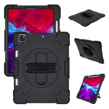 iPad Pro 12.9" Case (2021) (2020) (2018) Stand, Strap and Shoulder Strap