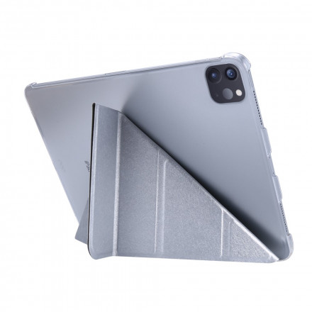 Smart Case iPad Pro 12.9" (2021) Simili Cuir Texture Soie