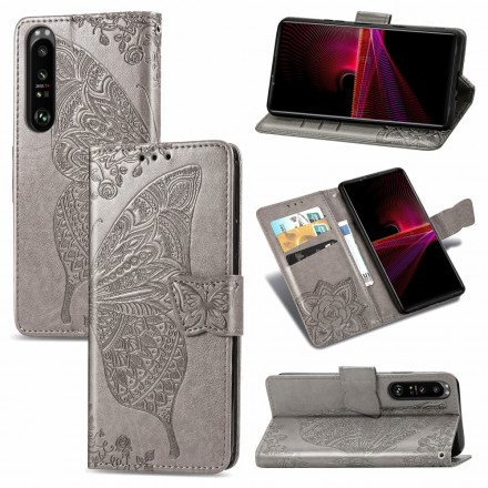 Cover Sony Xperia 1 III Demi Papillons