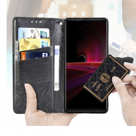Cover Sony Xperia 1 III Demi Papillons
