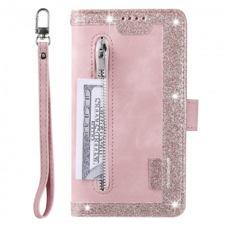 Case Samsung Galaxy A12 / M12 Reinforced Contours Zipped Pocket