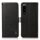 Cover Sony Xperia 5 III Cuir Lychee KHAZNEH RFID