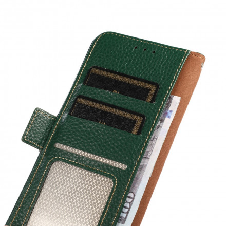 Cover Sony Xperia 5 III Cuir Lychee KHAZNEH RFID