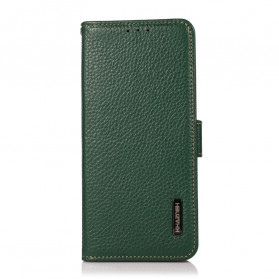 Cover Sony Xperia 5 III Cuir Lychee KHAZNEH RFID