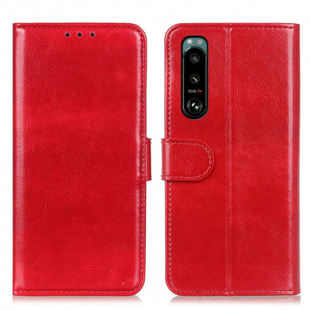 Cover Sony Xperia 5 III Simili Cuir Finesse