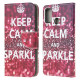 Cover Moto G30 / Moto G10 Keep Calm and Sparkle