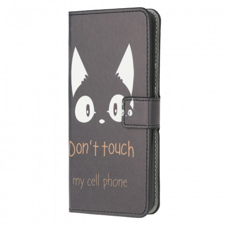 Cover Moto G30 / Moto G10 Don't Touch My Cell Phone