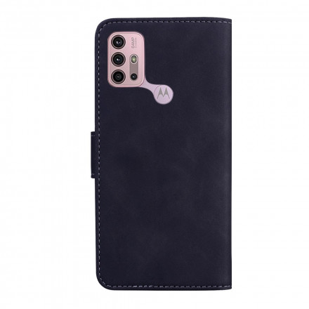 Cover Moto G30 / Moto G10 Style Cuir Vintage Couture