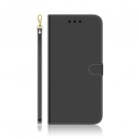 Cover Moto G30 / Moto G10 Simili Cuir Couverture Miroir