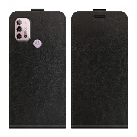 Cover Moto G30 / Moto G10 Effet Cuir Rabat Vertical