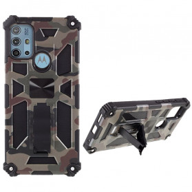 Case Moto G30 / Moto G10 Camouflage Support Amovible