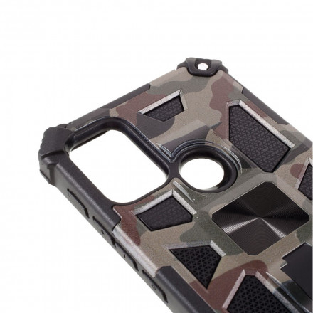 Case Moto G30 / Moto G10 Camouflage Support Amovible