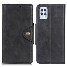 Cover Moto G100 Simili Cuir Bouton