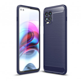 Moto G100 Brushed Carbon Fiber Case