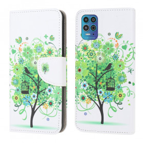 Cover Moto G100 Arbre Fleuri