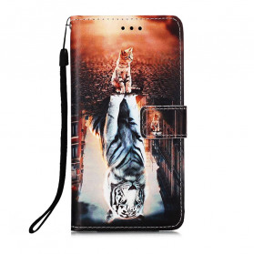 Moto G100 Case Ernest and the Reflection