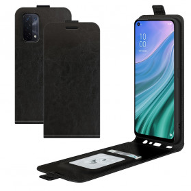 Cover Oppo A54 5G / A74 5G Rabat Vertical Effet Cuir