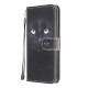 Moto G50 Black Cat Eye Lanyard Case