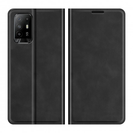Flip Cover Oppo A94 5G Soft Leather Effect