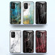 Oppo A94 5G Marble Colors Tempered Glass Case